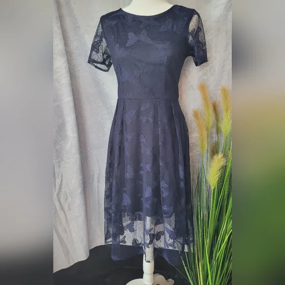SHEIN | Dresses | Shein Ladys Butterfly Lace Dress Id02 | Poshmark SHEIN | Dresses | Shein Ladys Butterfly Lace Dress Id02 | Poshmark